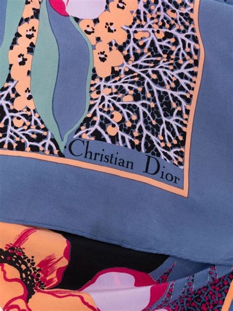 foulard dior stampa storta|Christian Dior Pre.